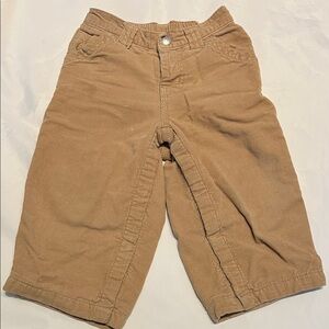 “Bundle 10/$13” GAP 18-24M Kids Tan Thick Winter Snap Button Corduroy Pants